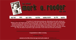 Desktop Screenshot of markroeder.com